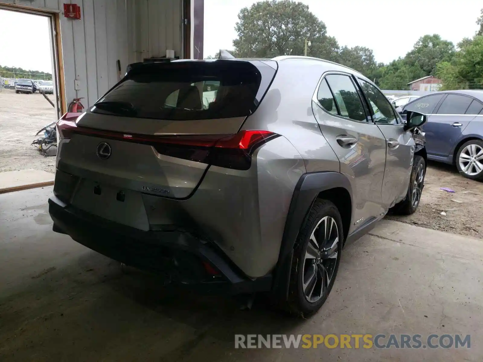 4 Photograph of a damaged car JTHU9JBH8K2003055 LEXUS UX 250H 2019