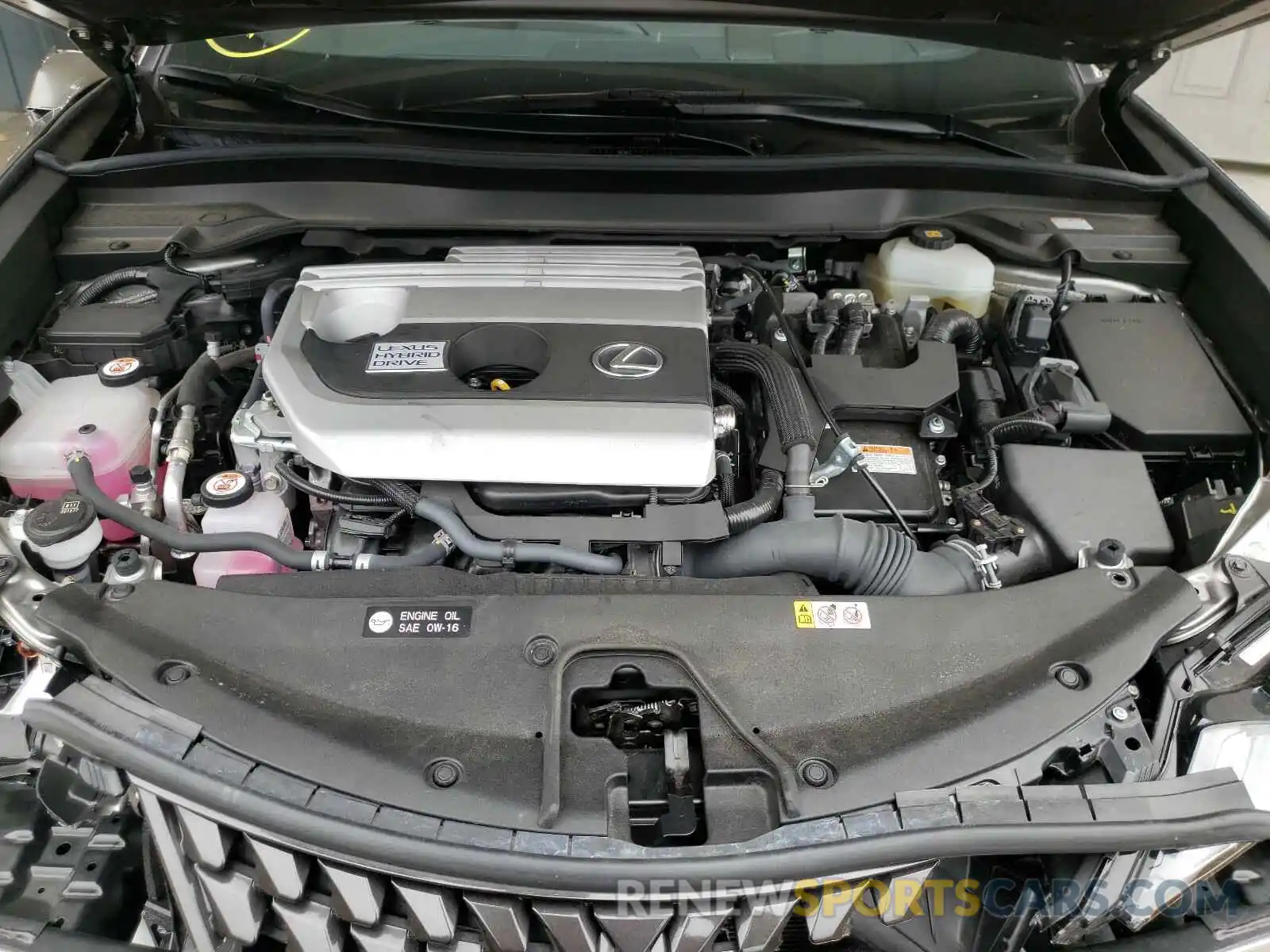 7 Фотография поврежденного автомобиля JTHU9JBH8K2003055 LEXUS UX 250H 2019