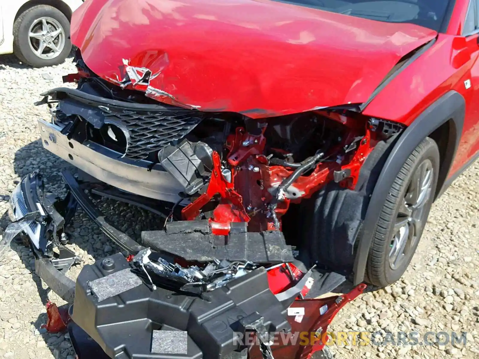 9 Фотография поврежденного автомобиля JTHU9JBH8K2006473 LEXUS UX 250H 2019