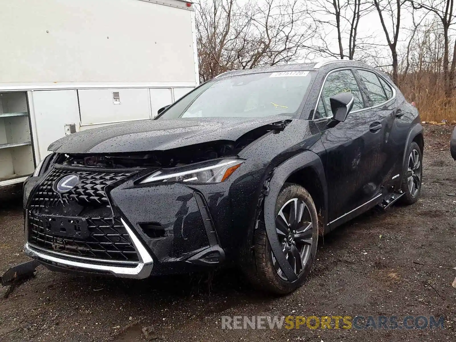 2 Фотография поврежденного автомобиля JTHU9JBH8K2008174 LEXUS UX 250H 2019