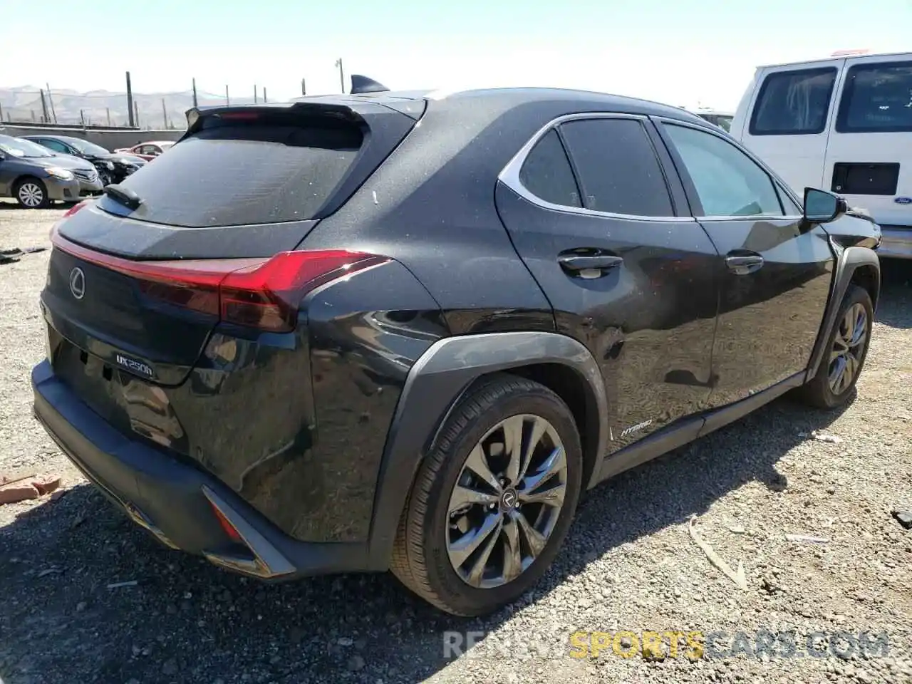 4 Photograph of a damaged car JTHU9JBH8K2017988 LEXUS UX 250H 2019