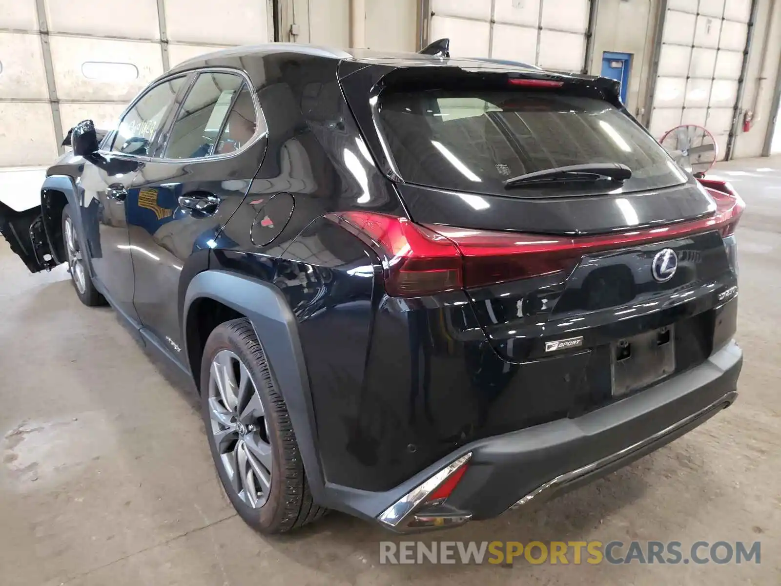 3 Photograph of a damaged car JTHU9JBH9K2017014 LEXUS UX 250H 2019