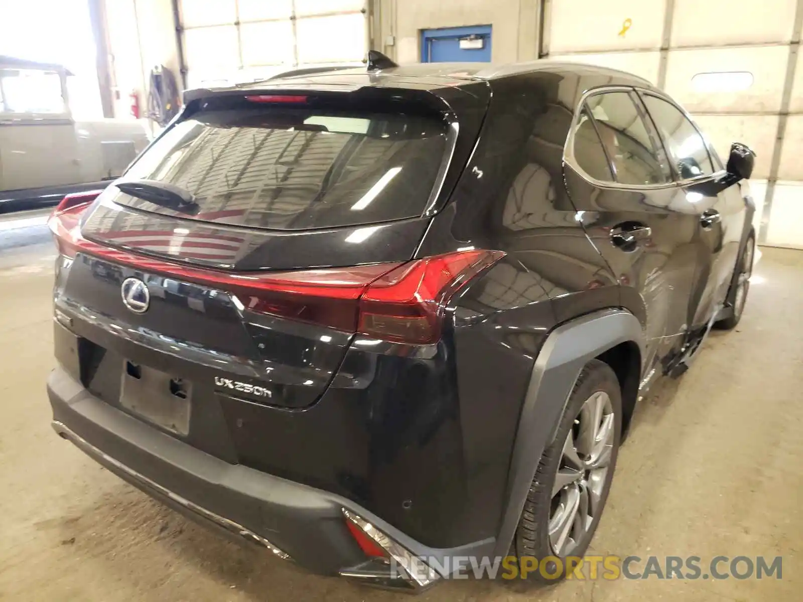 4 Фотография поврежденного автомобиля JTHU9JBH9K2017014 LEXUS UX 250H 2019