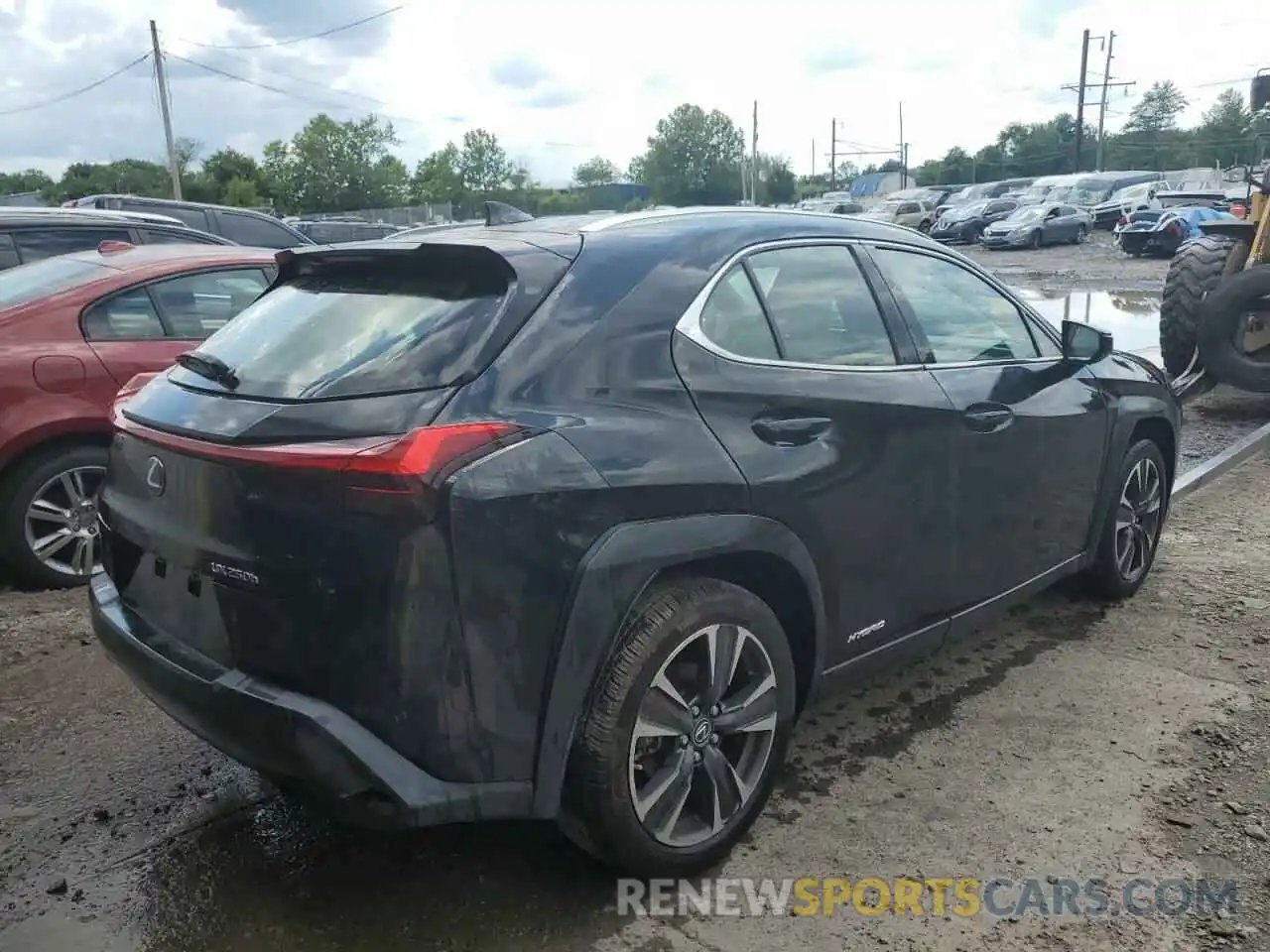 4 Photograph of a damaged car JTHU9JBH9K2017899 LEXUS UX 250H 2019