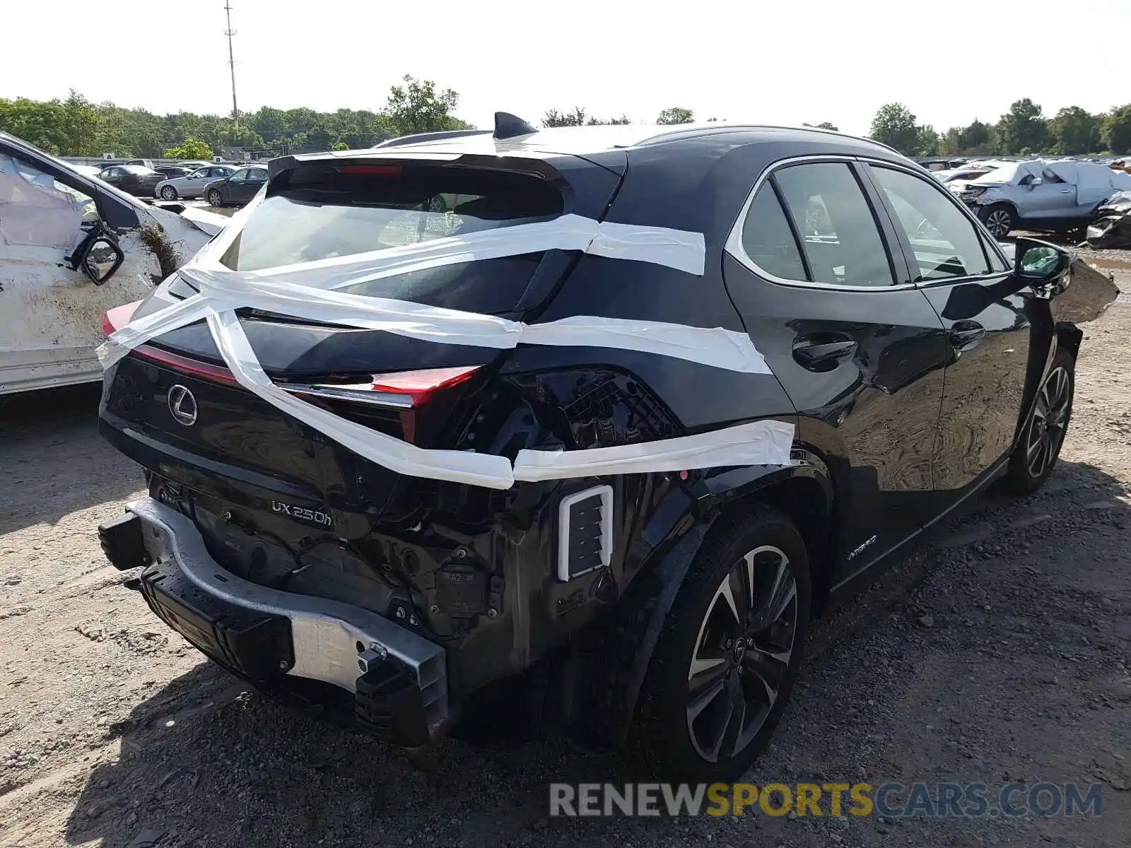 4 Photograph of a damaged car JTHU9JBH9K2017997 LEXUS UX 250H 2019