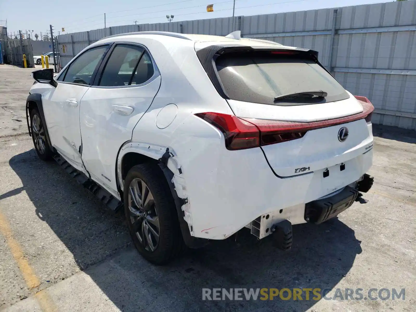 3 Photograph of a damaged car JTHU9JBHXK2001856 LEXUS UX 250H 2019