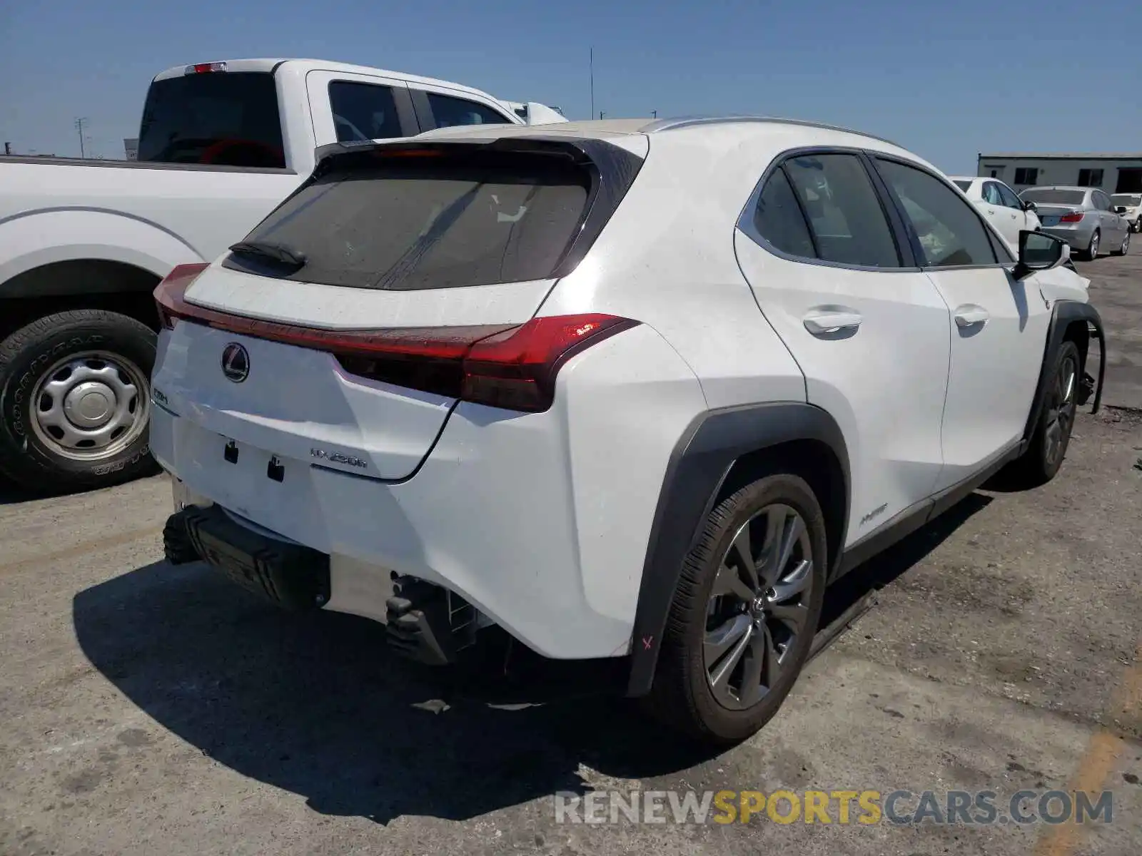 4 Photograph of a damaged car JTHU9JBHXK2001856 LEXUS UX 250H 2019