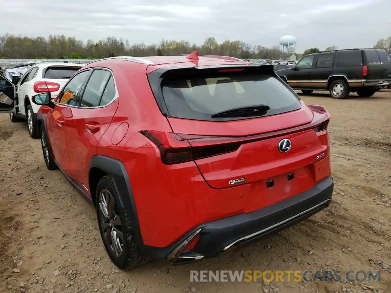 3 Photograph of a damaged car JTHU9JBHXK2003980 LEXUS UX 250H 2019