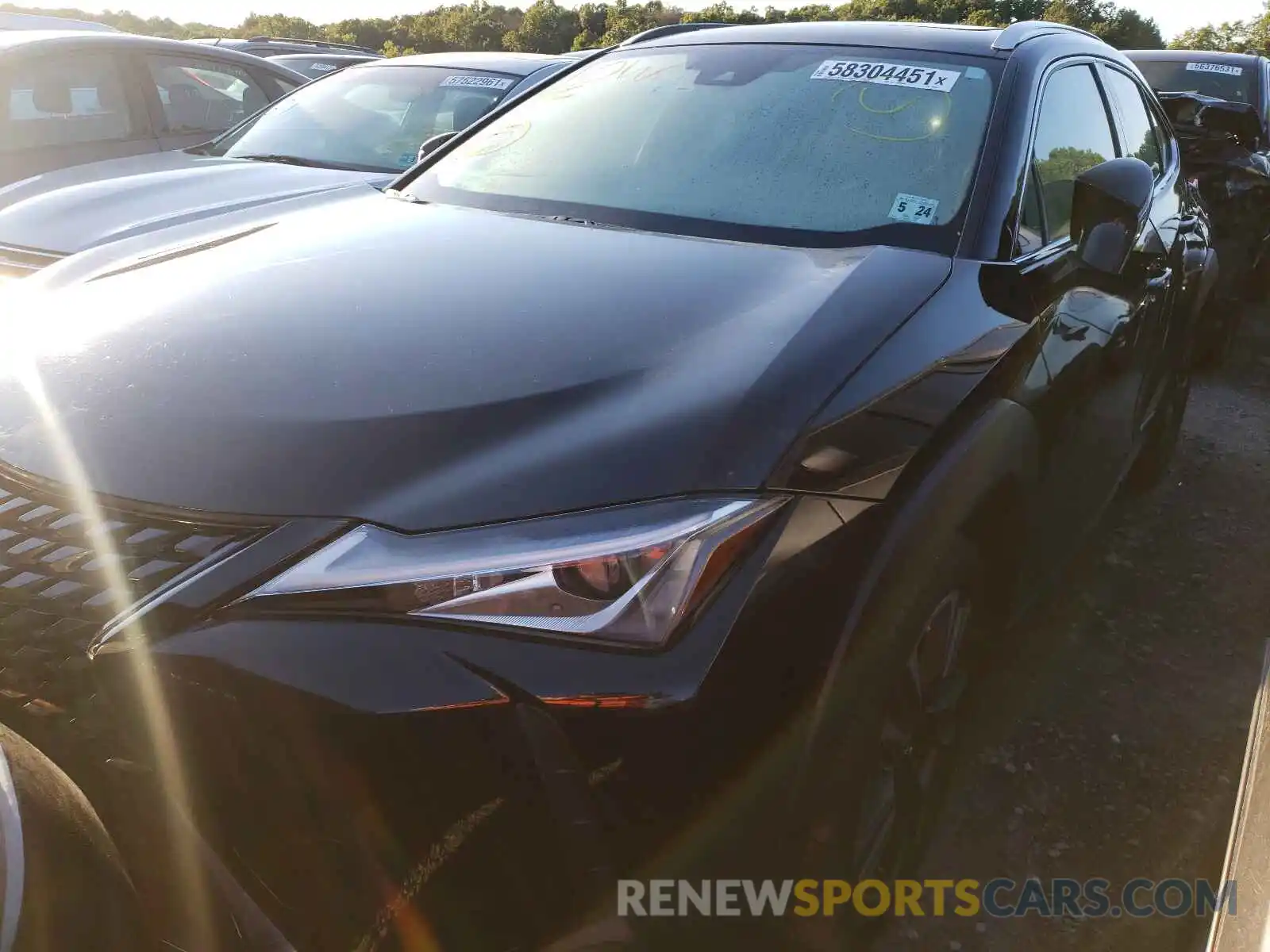 2 Photograph of a damaged car JTHU9JBHXK2006541 LEXUS UX 250H 2019