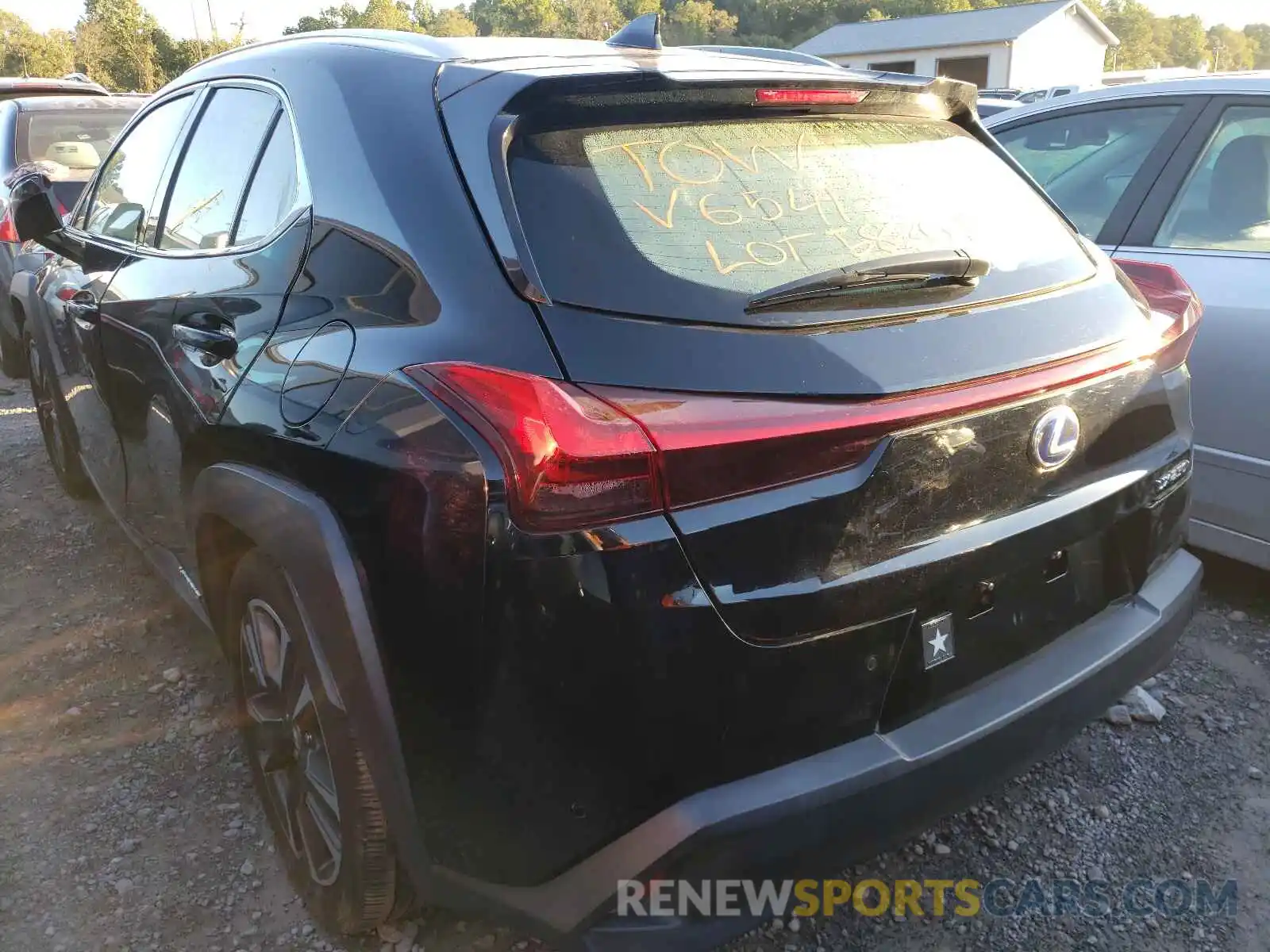 3 Photograph of a damaged car JTHU9JBHXK2006541 LEXUS UX 250H 2019