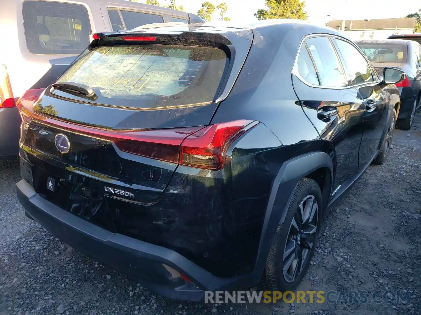 4 Photograph of a damaged car JTHU9JBHXK2006541 LEXUS UX 250H 2019