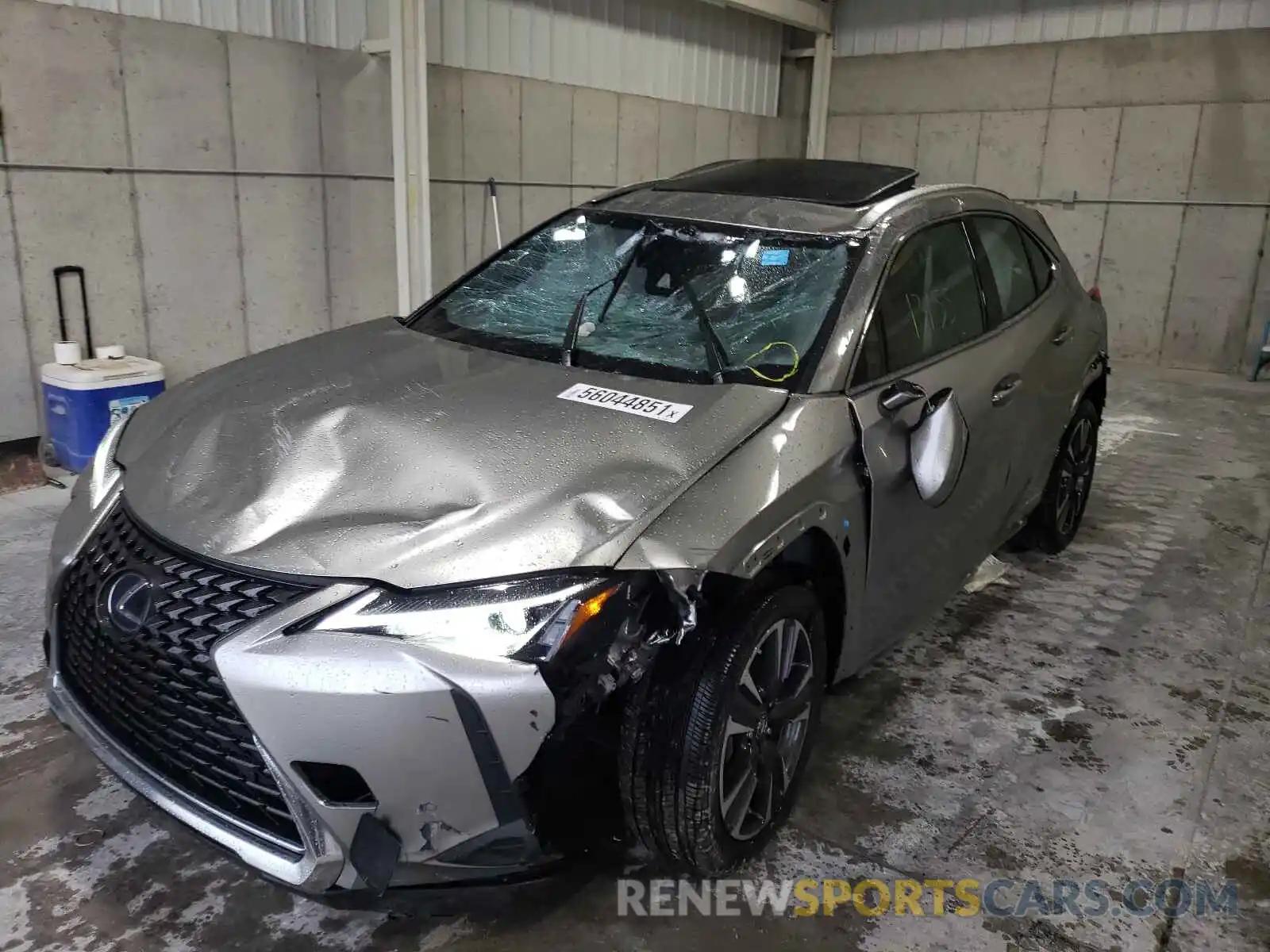 9 Фотография поврежденного автомобиля JTHU9JBHXK2017426 LEXUS UX 250H 2019