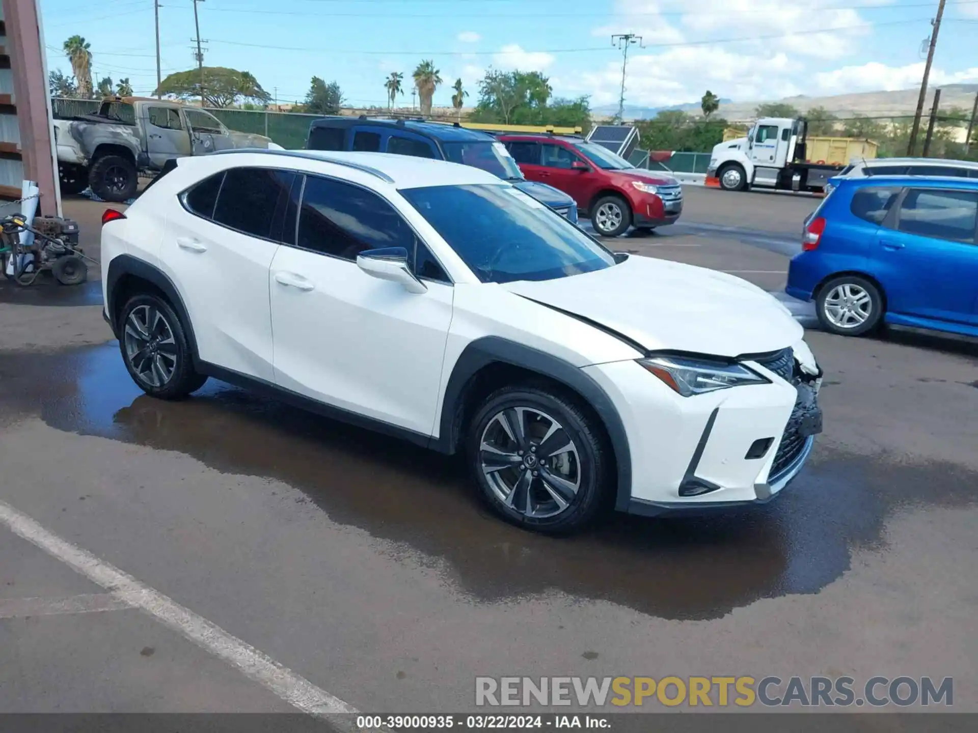 1 Photograph of a damaged car JTHY6JBH0K2024511 LEXUS UX 250H 2019