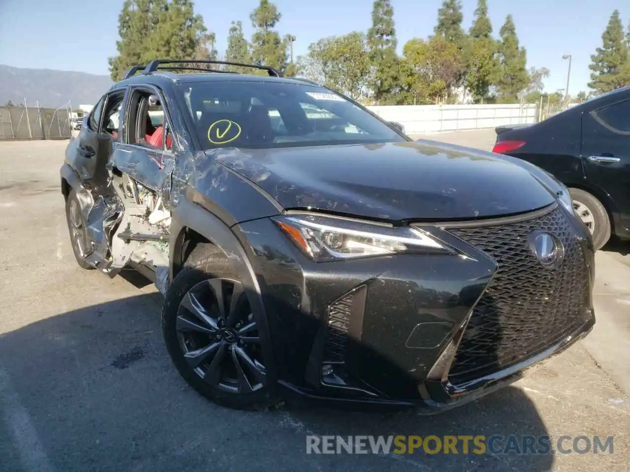 1 Photograph of a damaged car JTHE9JBH0L2032698 LEXUS UX 250H 2020