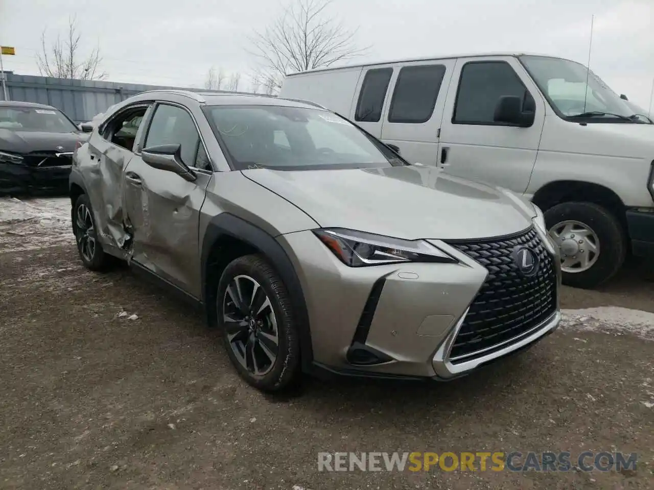 1 Фотография поврежденного автомобиля JTHL9JBH0L2034278 LEXUS UX 250H 2020