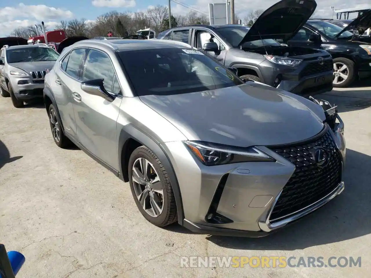 1 Photograph of a damaged car JTHL9JBH5L2030629 LEXUS UX 250H 2020