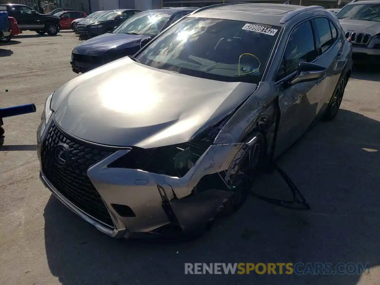 2 Photograph of a damaged car JTHL9JBH5L2030629 LEXUS UX 250H 2020