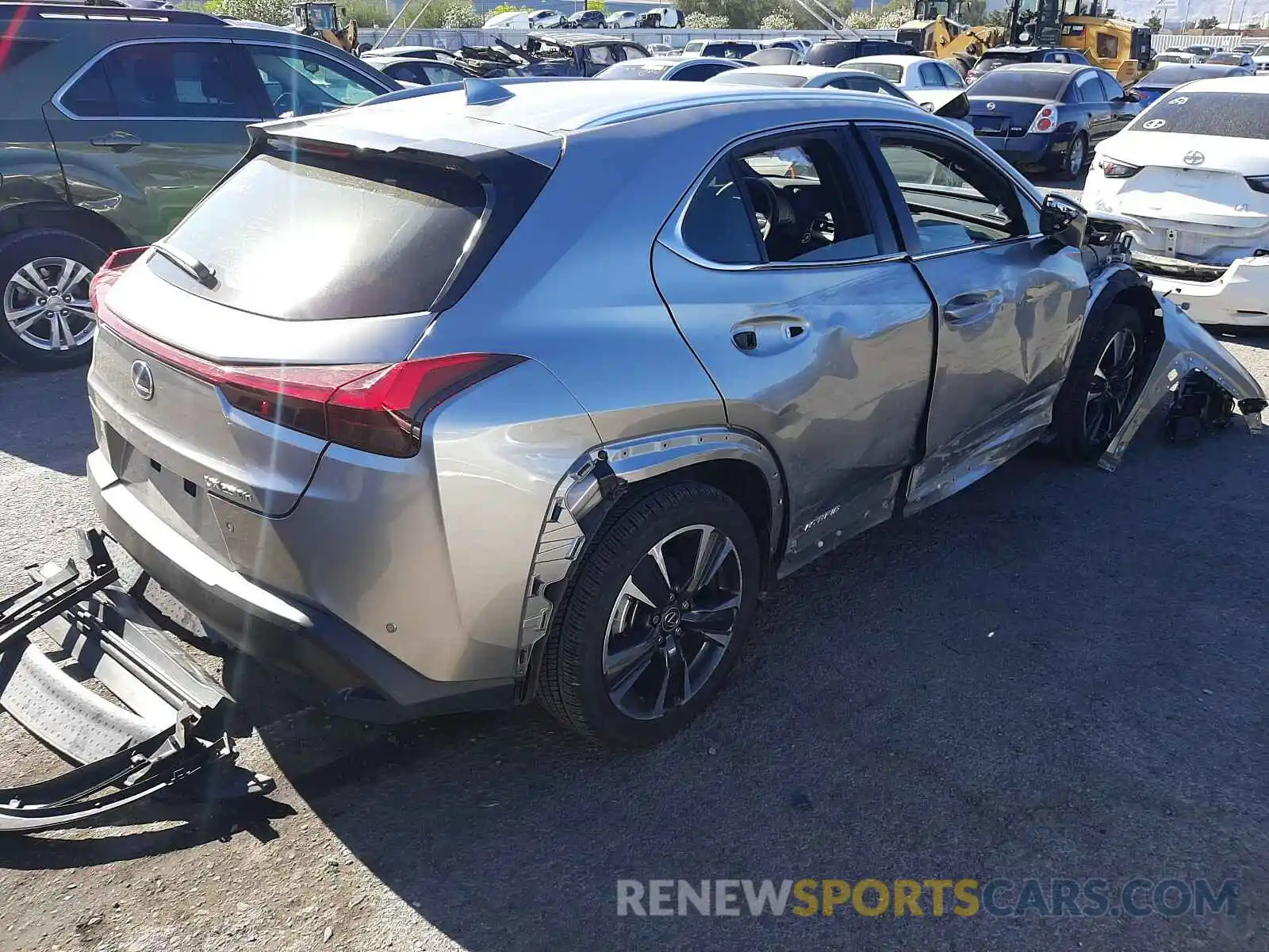 4 Photograph of a damaged car JTHL9JBH8L2027224 LEXUS UX 250H 2020