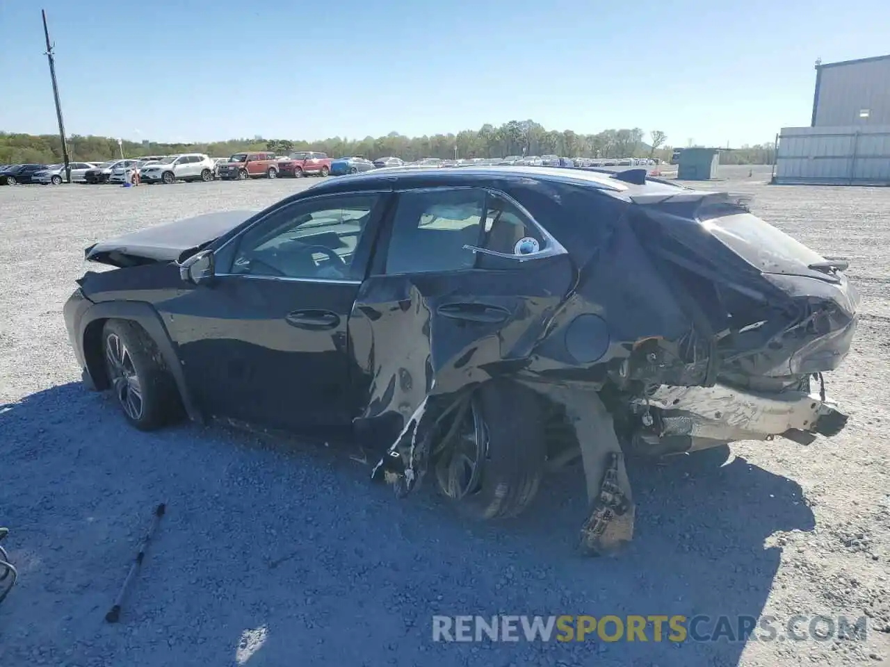 2 Photograph of a damaged car JTHP9JBH0L2023329 LEXUS UX 250H 2020