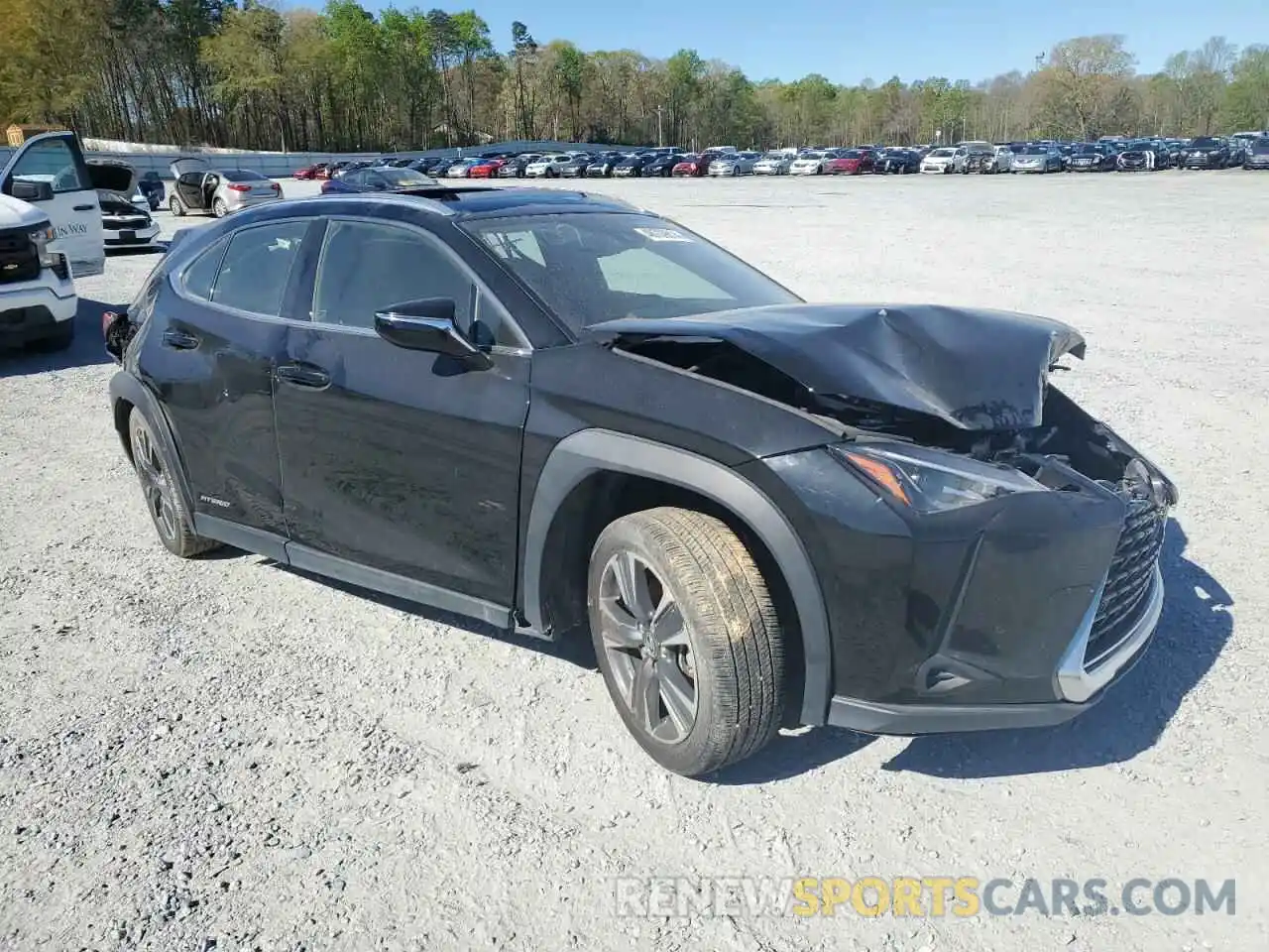 4 Photograph of a damaged car JTHP9JBH0L2023329 LEXUS UX 250H 2020