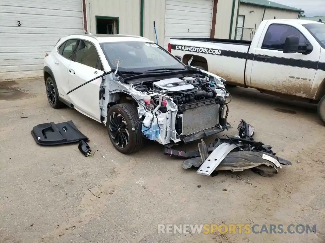 1 Photograph of a damaged car JTHP9JBH0L2031771 LEXUS UX 250H 2020