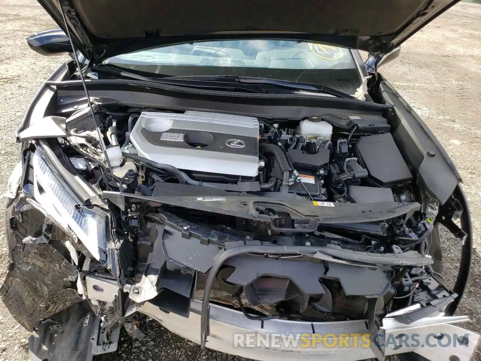 7 Photograph of a damaged car JTHP9JBH1L2020875 LEXUS UX 250H 2020