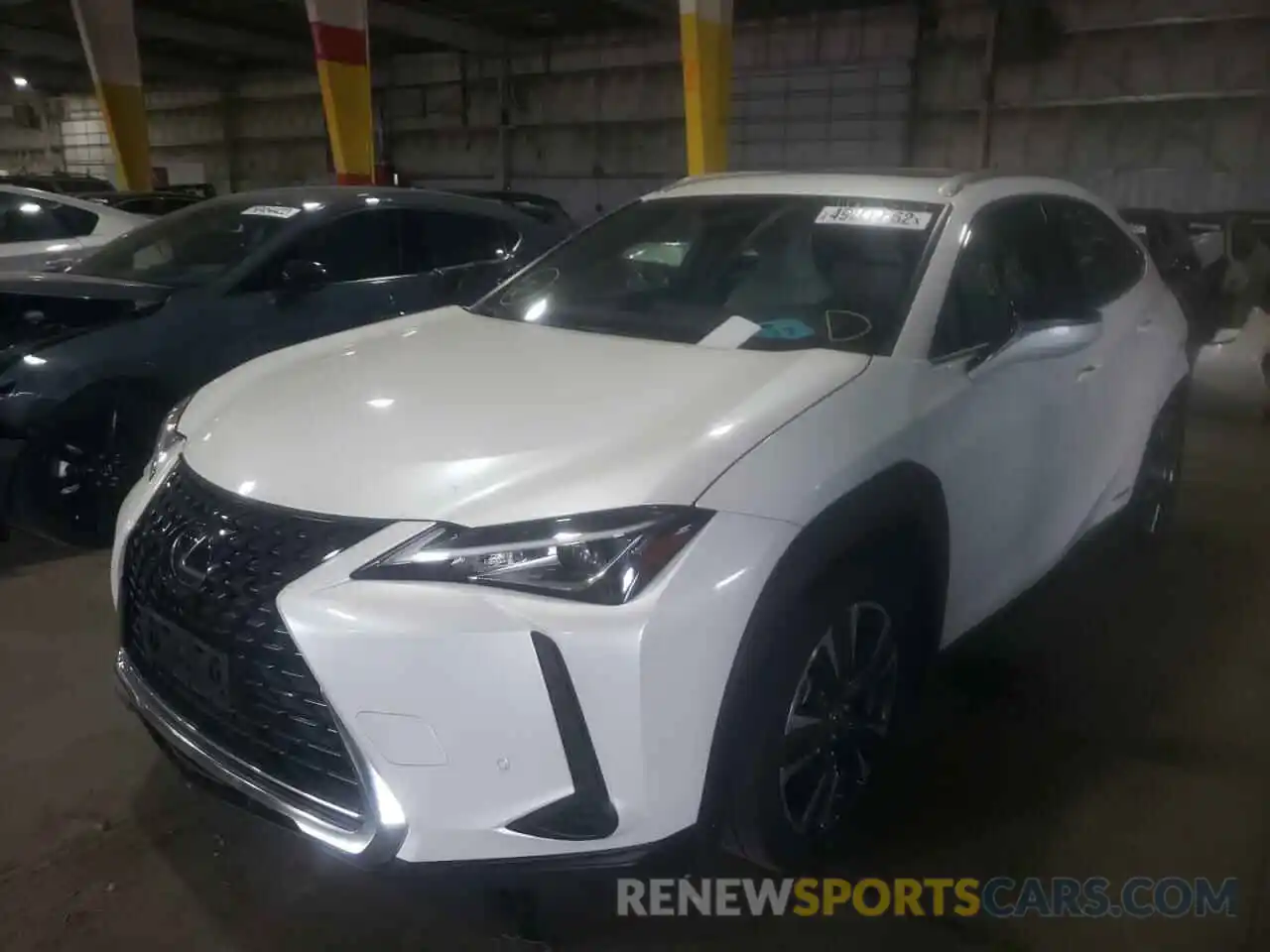 2 Photograph of a damaged car JTHP9JBH1L2021170 LEXUS UX 250H 2020