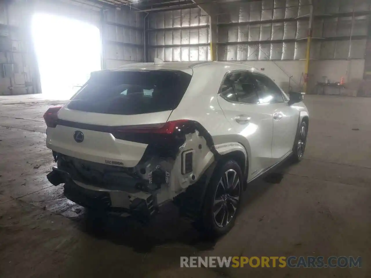 4 Photograph of a damaged car JTHP9JBH1L2021170 LEXUS UX 250H 2020