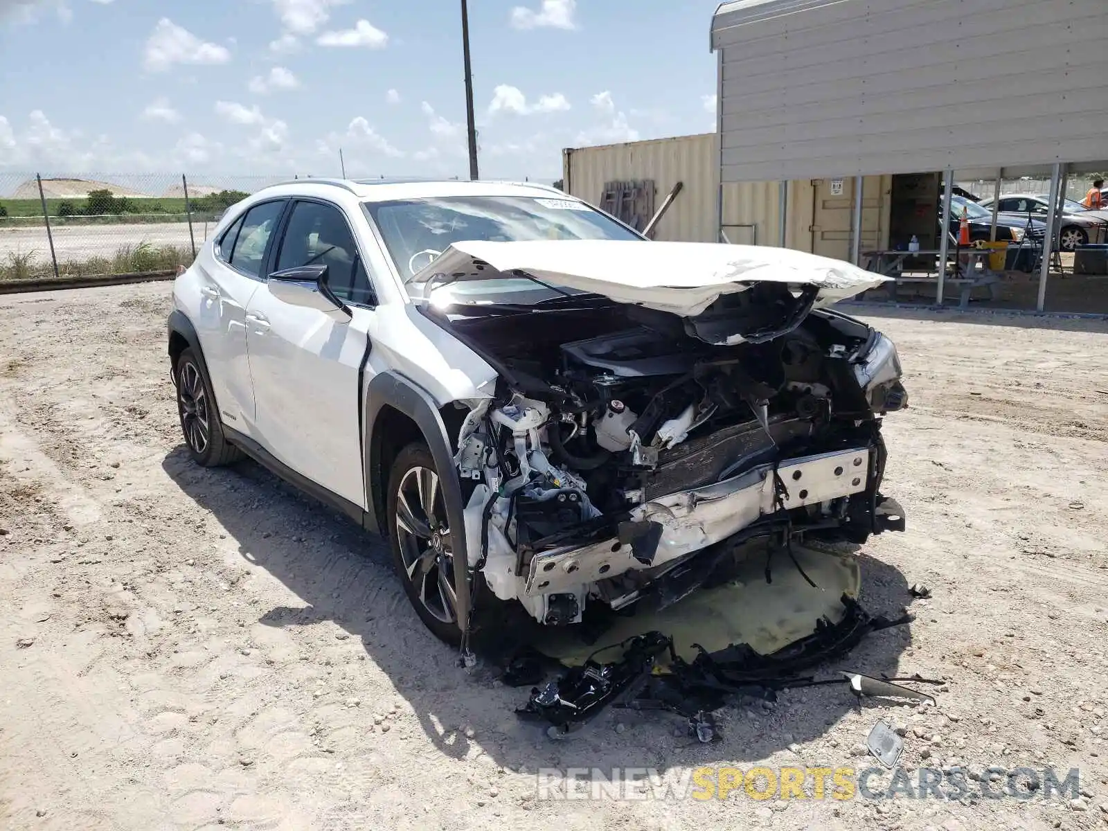 1 Photograph of a damaged car JTHP9JBH1L2024327 LEXUS UX 250H 2020