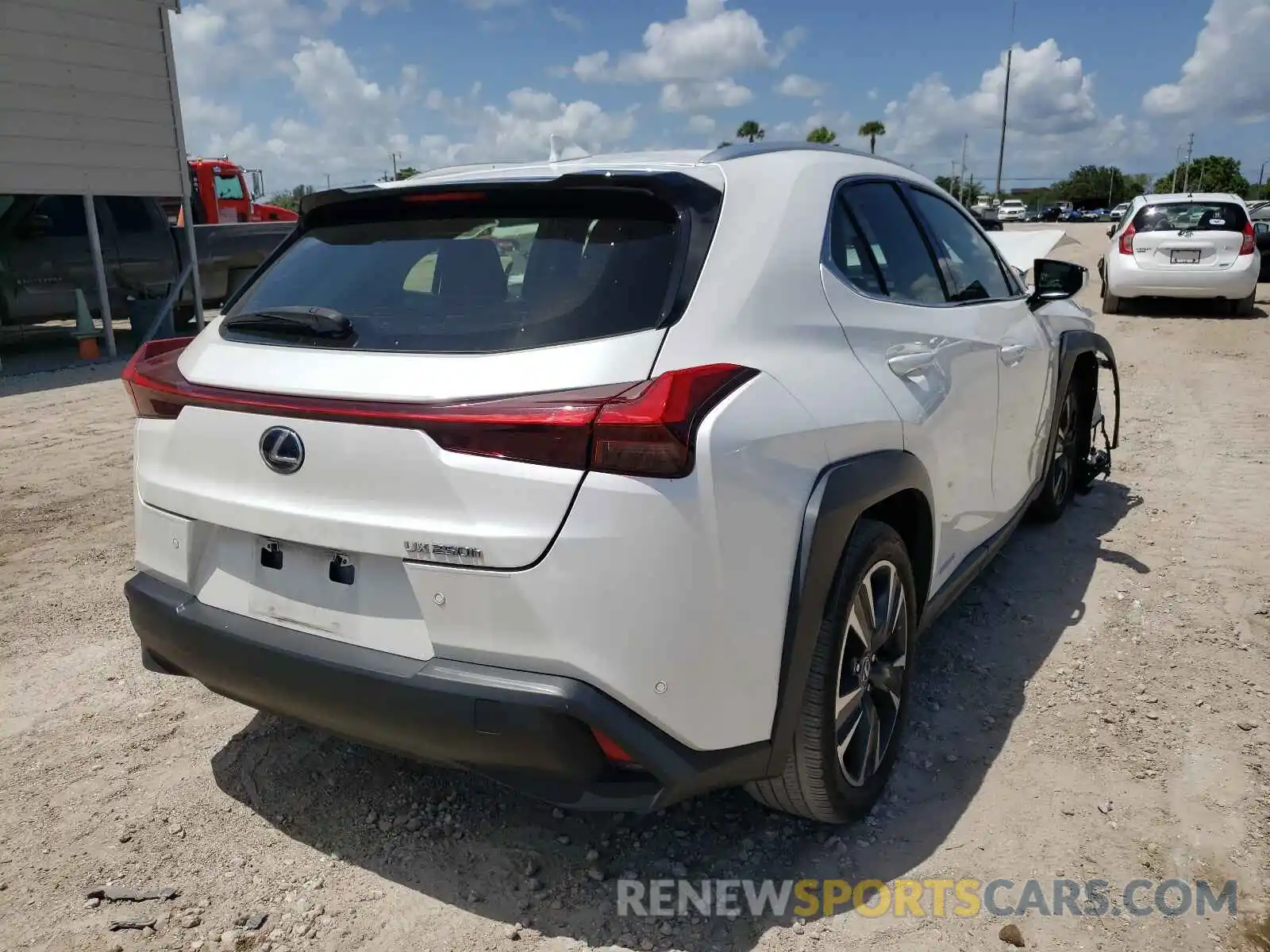 4 Photograph of a damaged car JTHP9JBH1L2024327 LEXUS UX 250H 2020