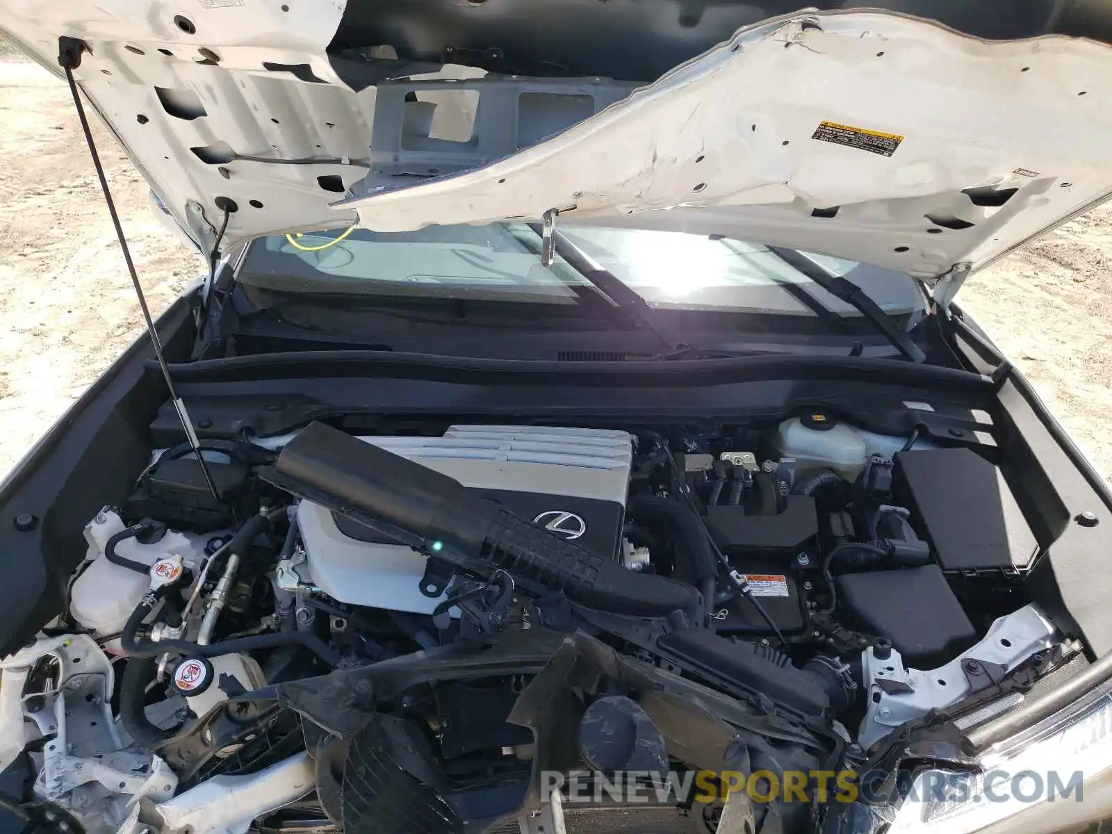 7 Photograph of a damaged car JTHP9JBH1L2024327 LEXUS UX 250H 2020