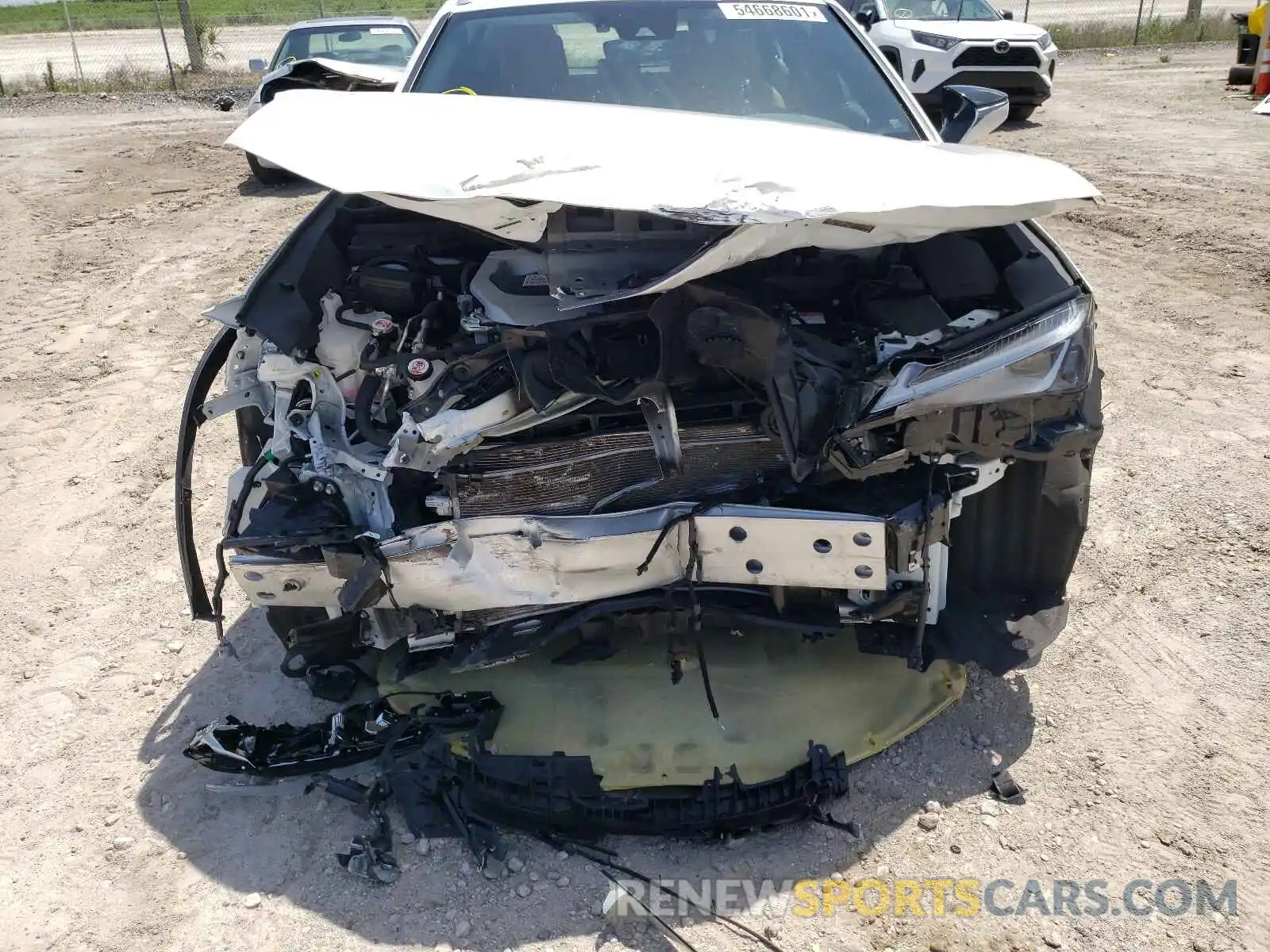 9 Photograph of a damaged car JTHP9JBH1L2024327 LEXUS UX 250H 2020