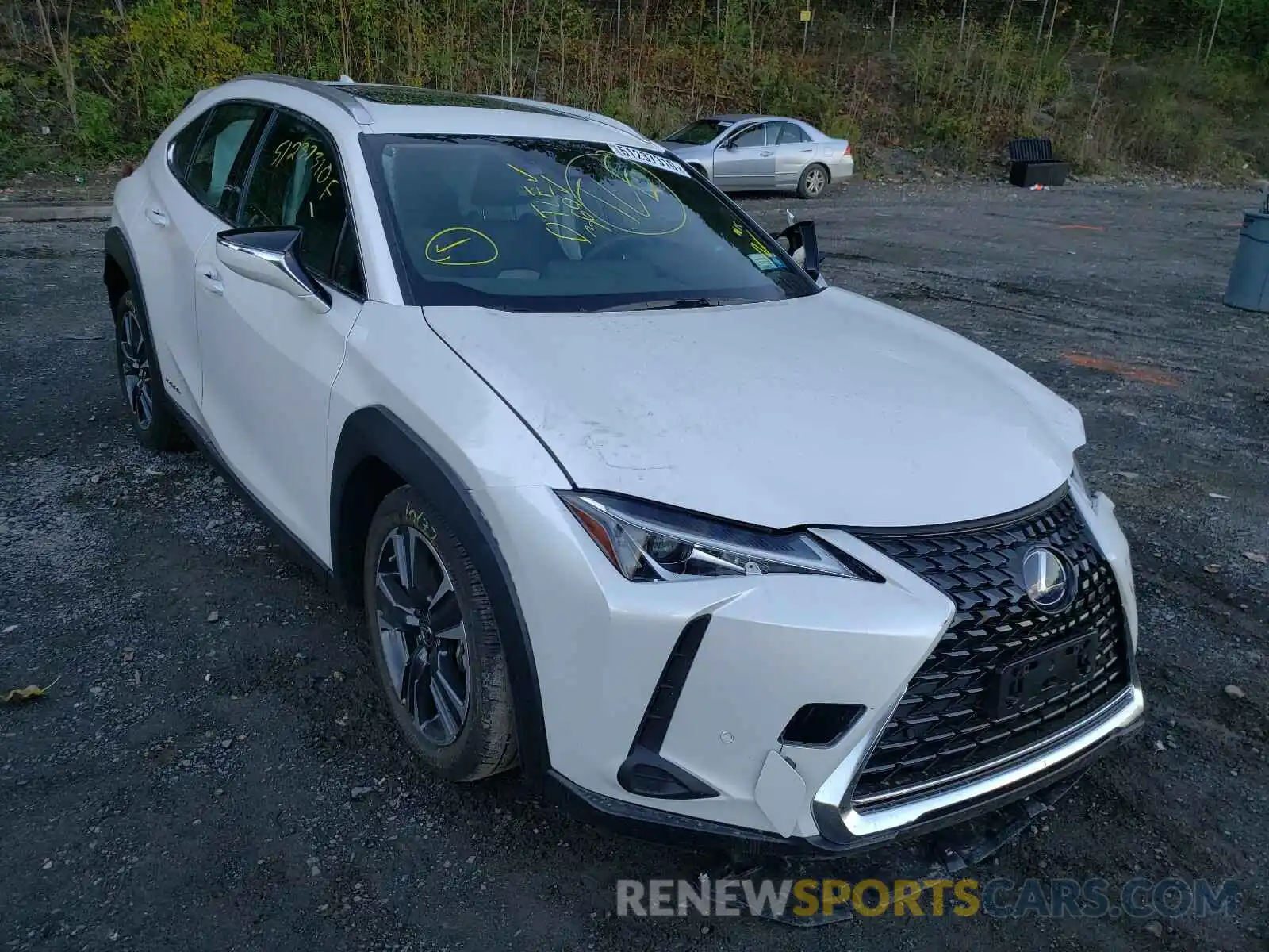 1 Photograph of a damaged car JTHP9JBH2L2020898 LEXUS UX 250H 2020