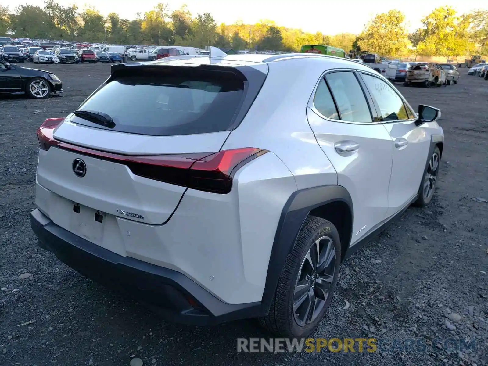 4 Photograph of a damaged car JTHP9JBH2L2020898 LEXUS UX 250H 2020