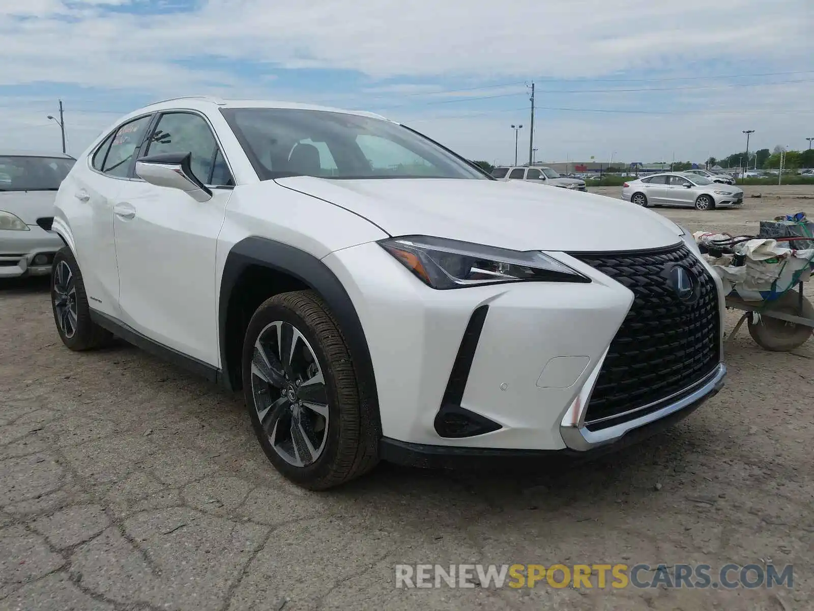 1 Photograph of a damaged car JTHP9JBH2L2022392 LEXUS UX 250H 2020