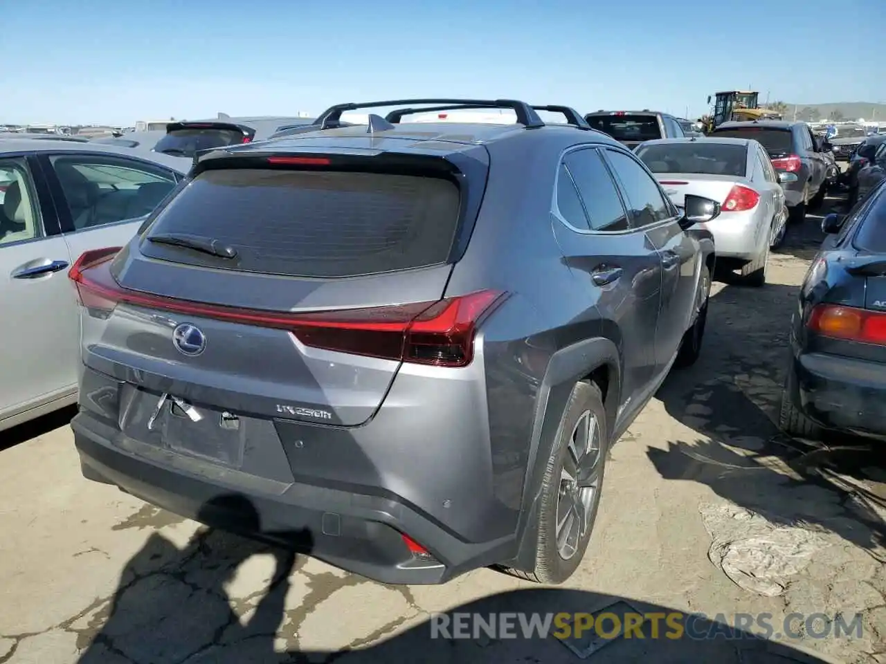 3 Photograph of a damaged car JTHP9JBH2L2023042 LEXUS UX 250H 2020