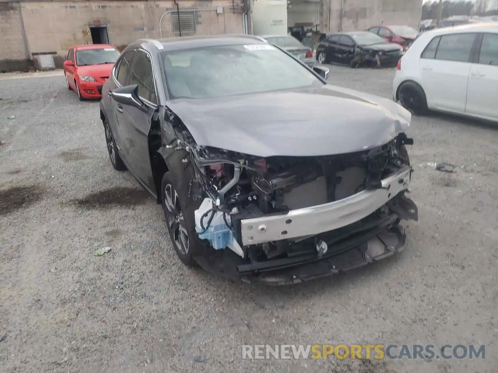 1 Photograph of a damaged car JTHP9JBH2L2026233 LEXUS UX 250H 2020