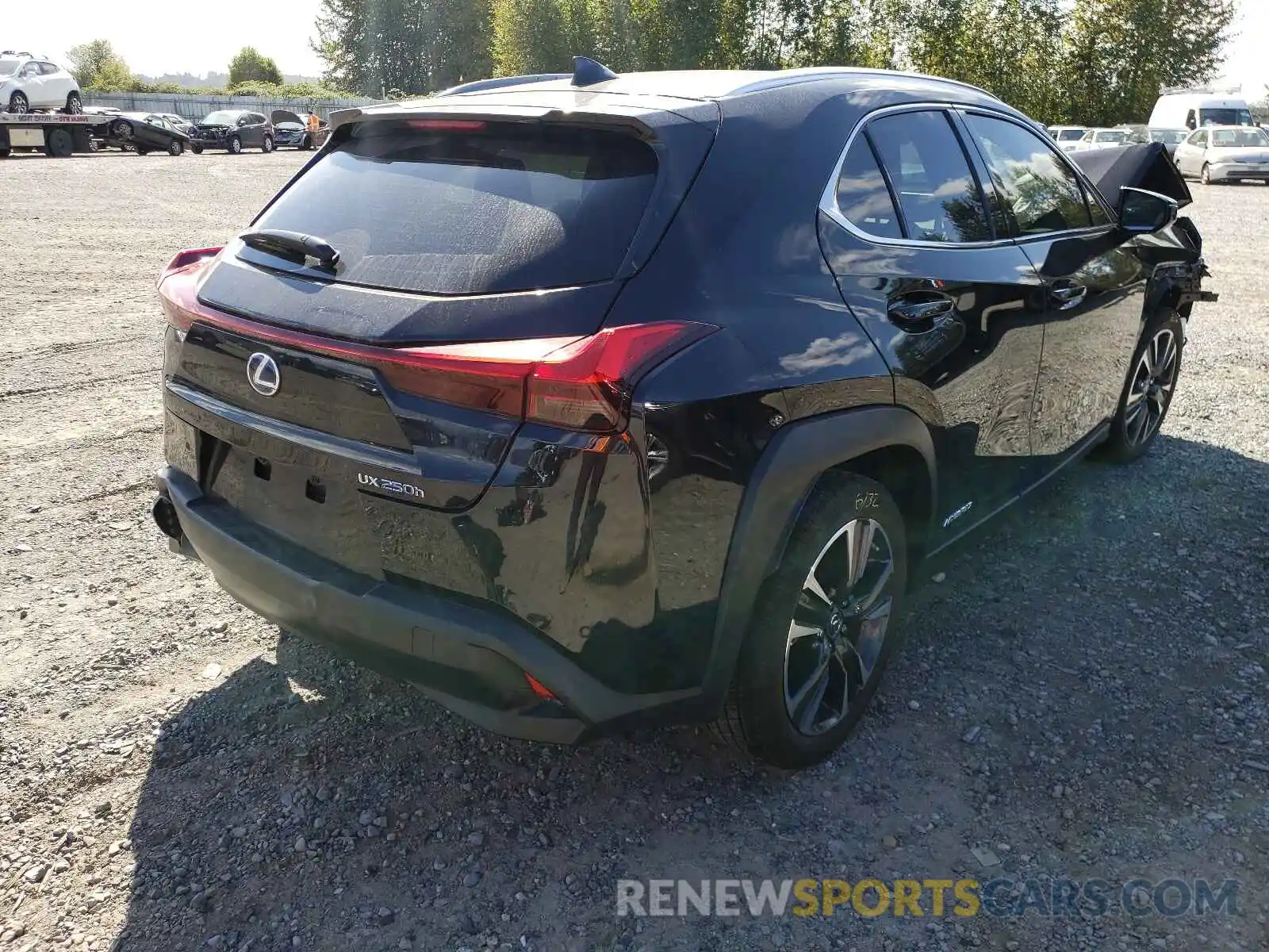 4 Photograph of a damaged car JTHP9JBH2L2029021 LEXUS UX 250H 2020