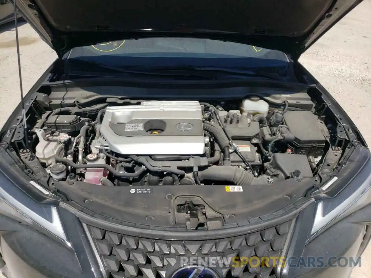 7 Фотография поврежденного автомобиля JTHP9JBH2L2032419 LEXUS UX 250H 2020