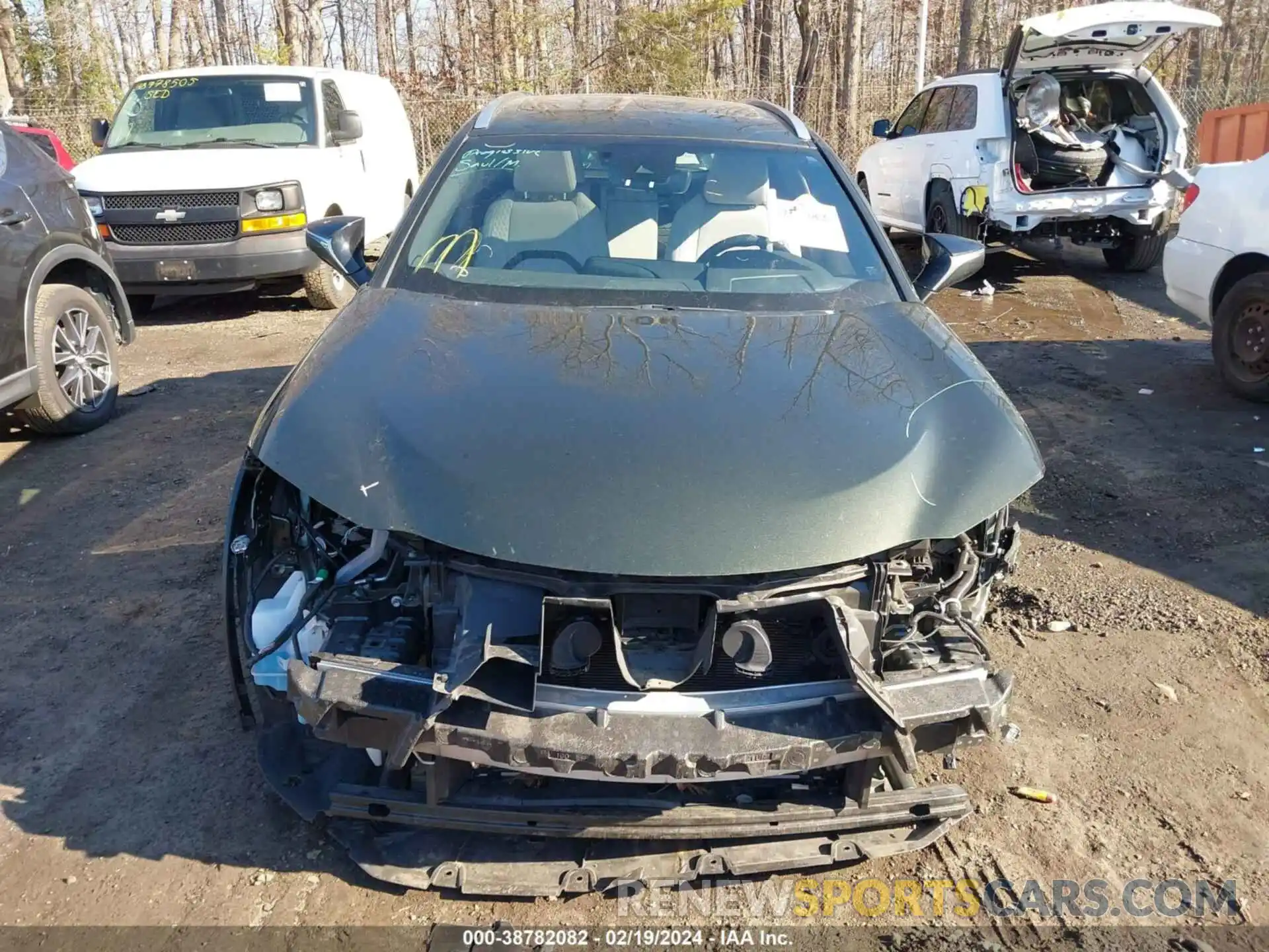 12 Photograph of a damaged car JTHP9JBH3L2023292 LEXUS UX 250H 2020