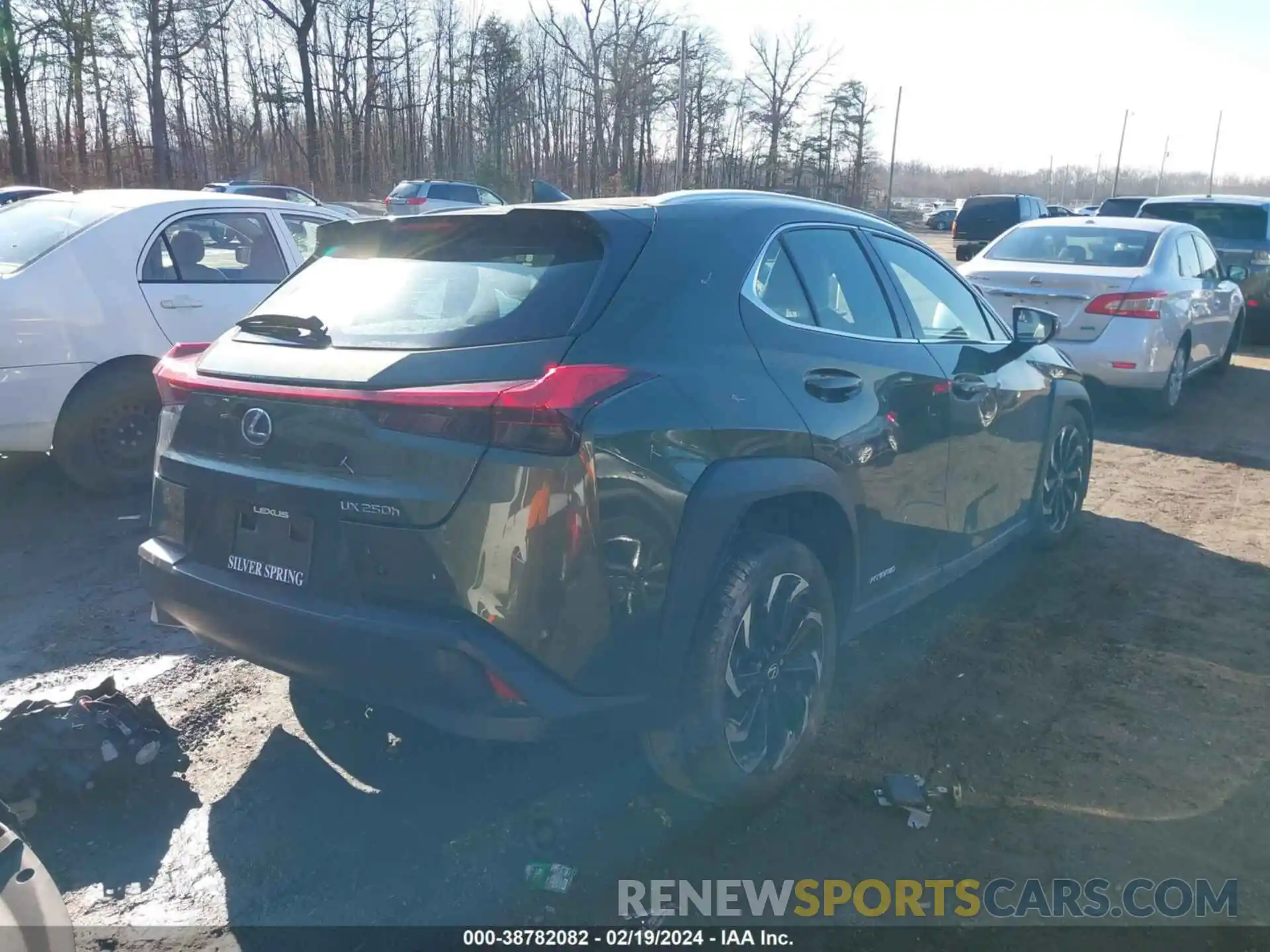 4 Photograph of a damaged car JTHP9JBH3L2023292 LEXUS UX 250H 2020