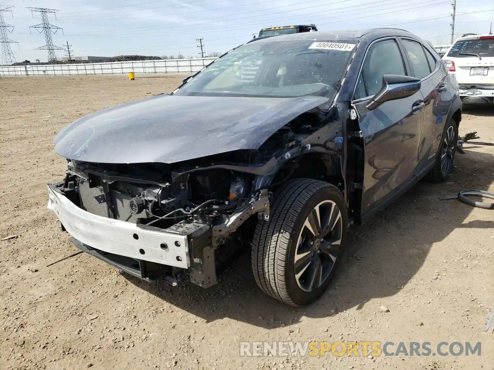 2 Photograph of a damaged car JTHP9JBH3L2023311 LEXUS UX 250H 2020