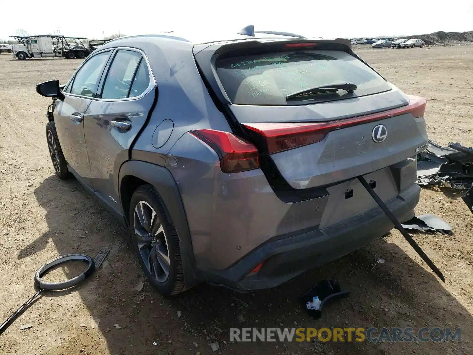 3 Photograph of a damaged car JTHP9JBH3L2023311 LEXUS UX 250H 2020