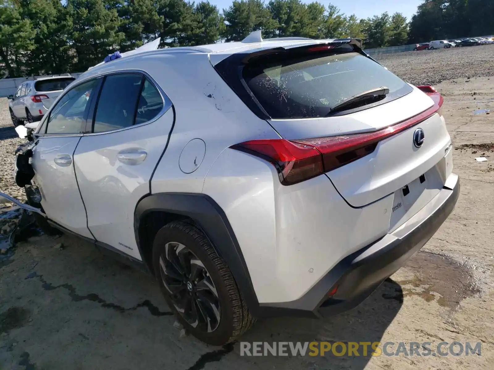 3 Photograph of a damaged car JTHP9JBH3L2024961 LEXUS UX 250H 2020