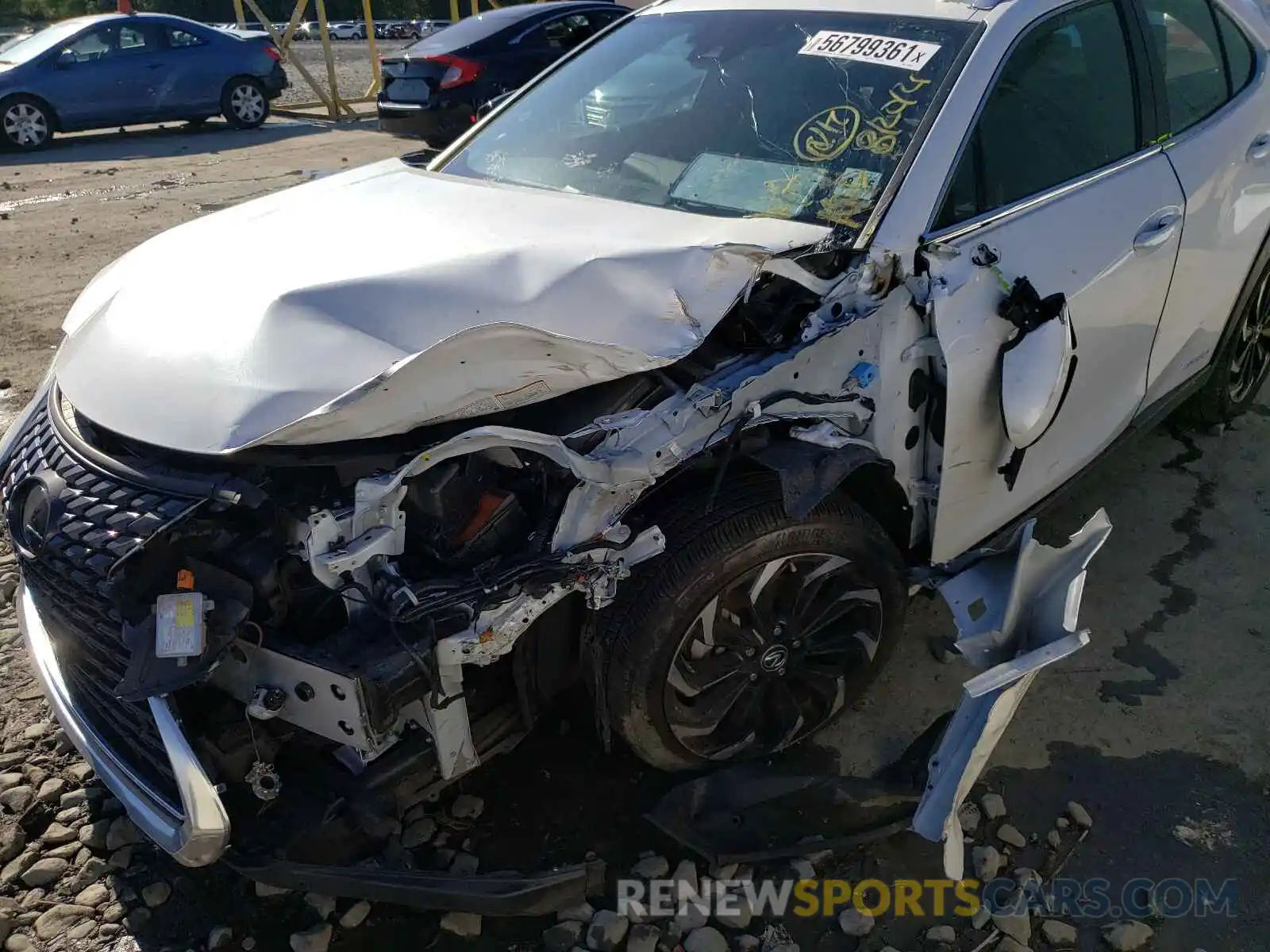 9 Photograph of a damaged car JTHP9JBH3L2024961 LEXUS UX 250H 2020