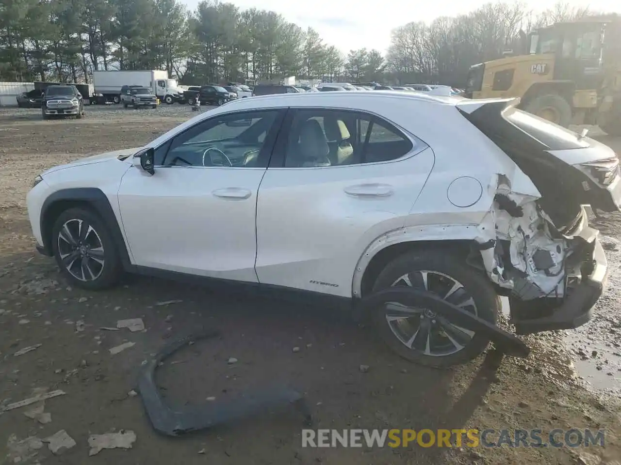 2 Photograph of a damaged car JTHP9JBH3L2031568 LEXUS UX 250H 2020