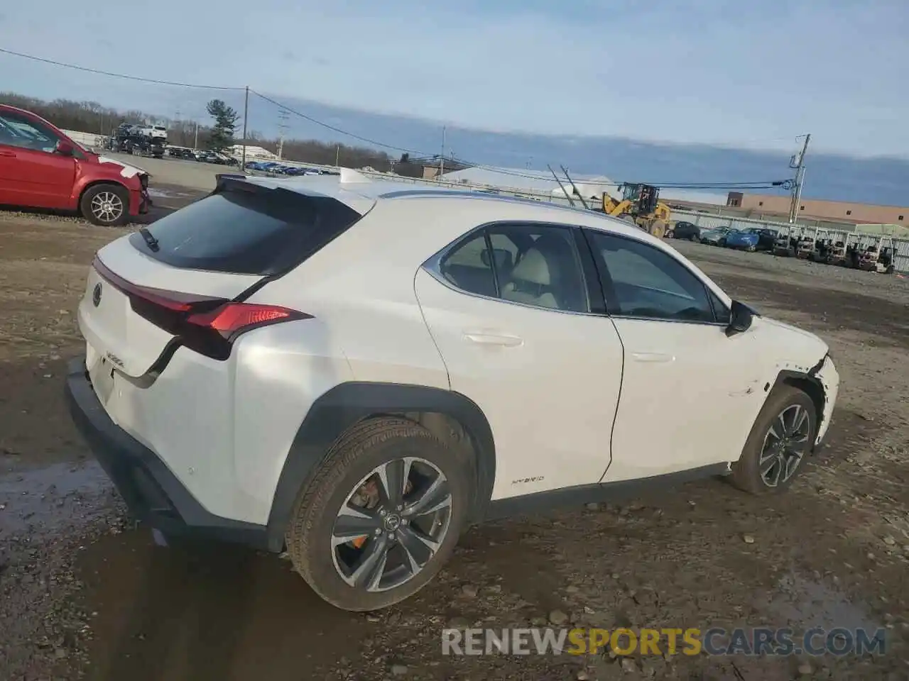 3 Photograph of a damaged car JTHP9JBH3L2031568 LEXUS UX 250H 2020