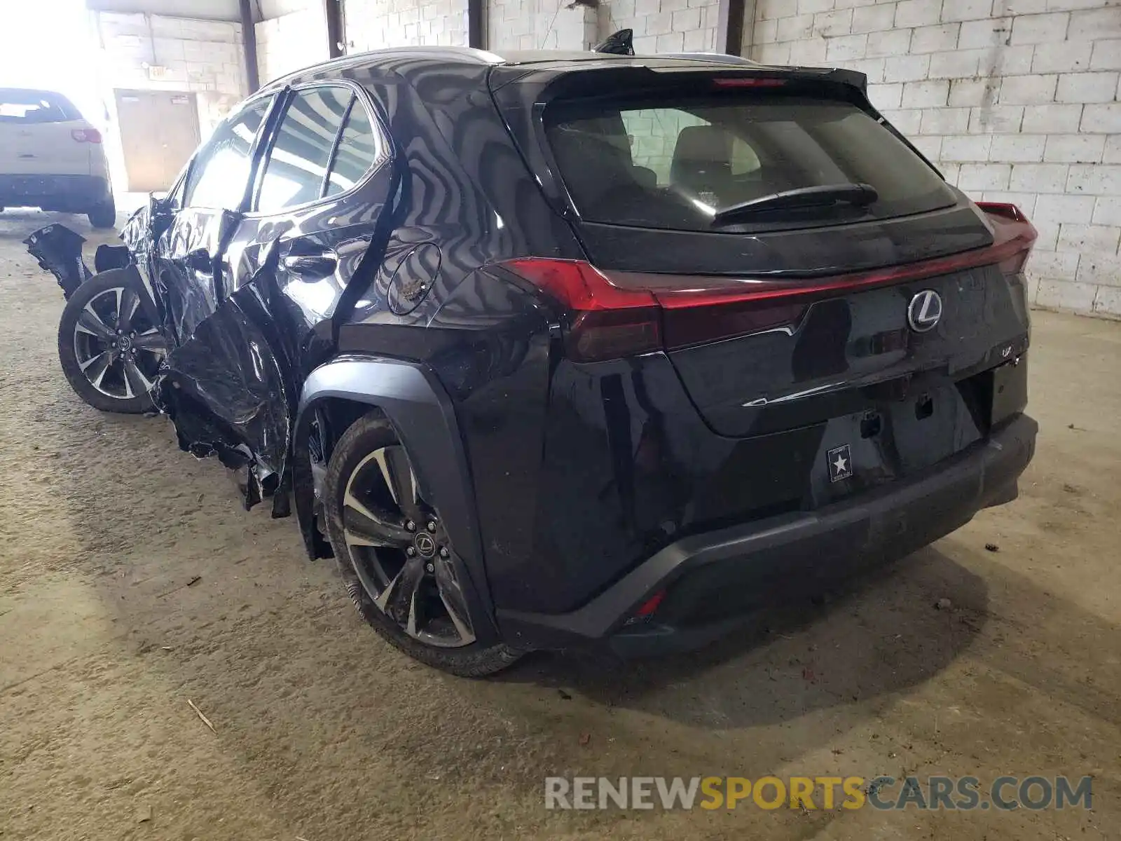 3 Photograph of a damaged car JTHP9JBH3L2034793 LEXUS UX 250H 2020