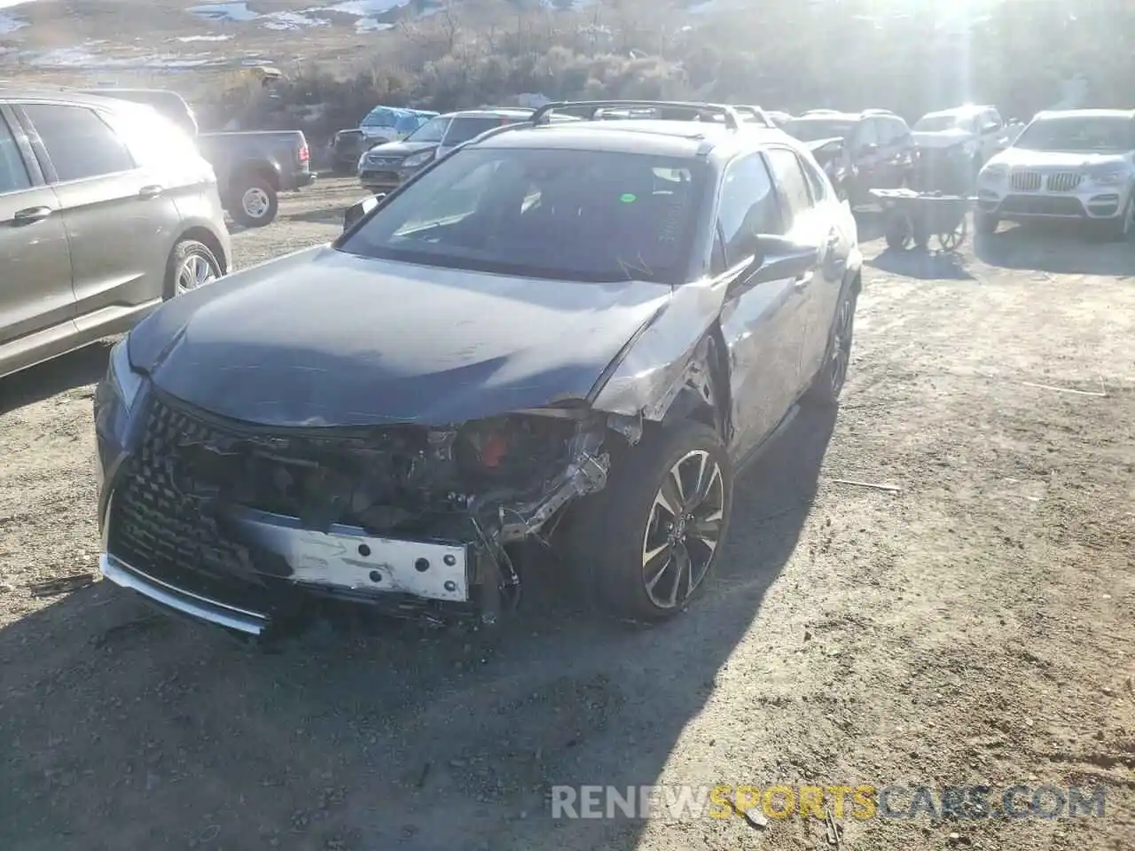 2 Photograph of a damaged car JTHP9JBH4L2022099 LEXUS UX 250H 2020