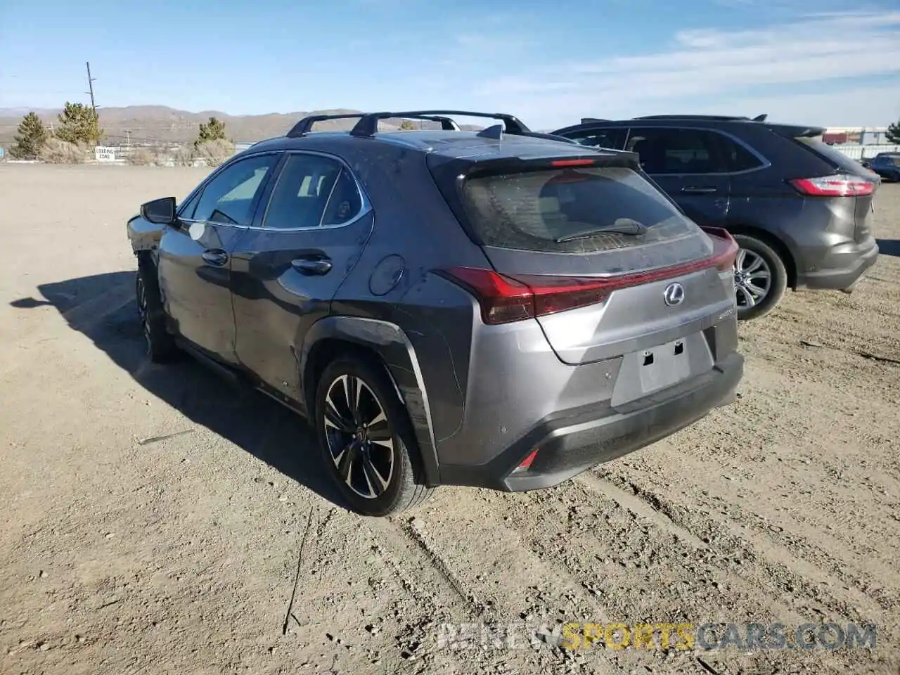 3 Фотография поврежденного автомобиля JTHP9JBH4L2022099 LEXUS UX 250H 2020